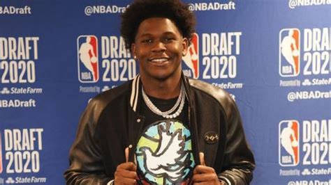 Anthony Edwards NBA Draft Selection Interview - Canis Hoopus