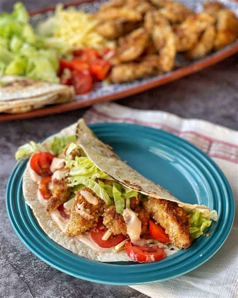 Crispy Chicken Tacos - VJ Cooks
