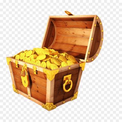 Wooden Treasure Chest Background PNG Image - Pngsource