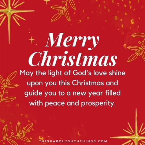 Religious Merry Christmas Messages