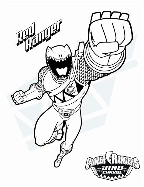 Power Rangers Coloring Pages - Free Printable Coloring Pages for Kids