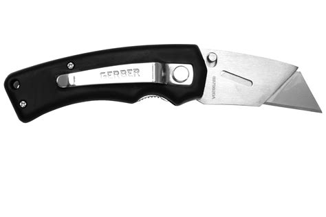 Gerber Edge Utility Knife, black, pocket knife | Advantageously ...