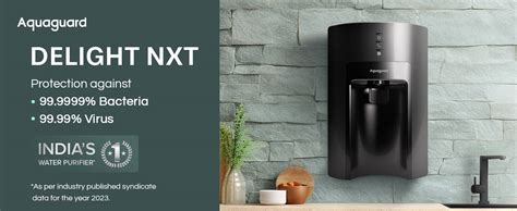 Aquaguard Delight NXT WS RO+UV+UF | 6 Stage Purification lFree Service ...