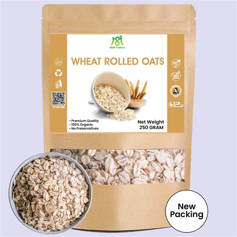 Wheat Rolled Oats | Imported Oatmeal 250 GM | Daraz.pk