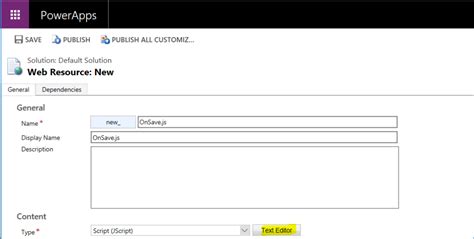 JavaScript in Dynamics 365 的图像结果