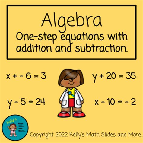 Image result for Math Antics One Step Equations