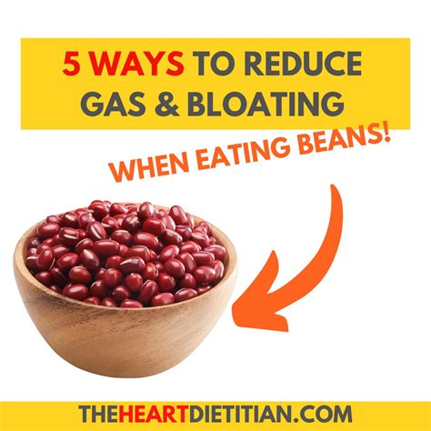 5 Ways to Reduce Gas and Bloating from Beans - The Heart Dietitian