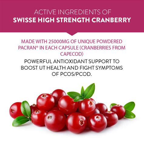 Cranberry Tablets | PCOS Tablets | Swisse India