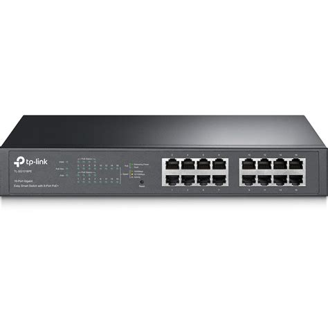 Buy TP-LinkPoE Switch 16-Port Gigabit, 8 802.3af/at PoE+ ports up to 30 ...