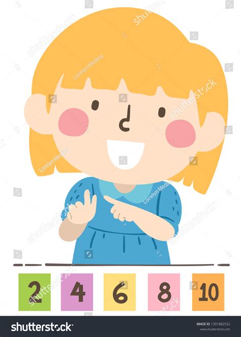 Boy Counting Clipart