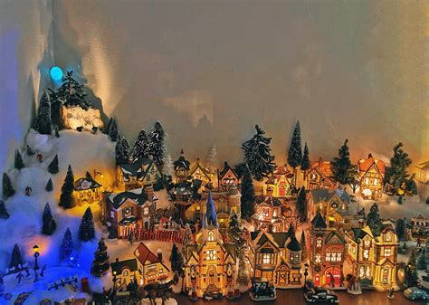 Tiny Christmas Village Houses at Maggie Marler blog