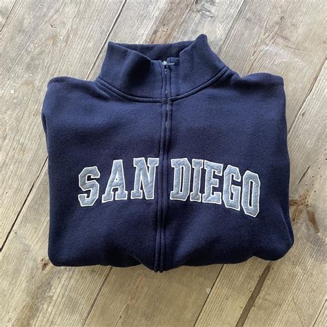 San Diego zip up Size XL but fits like a large - Depop