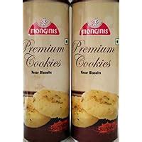 MONGINIS Combo Pack of Premium Cookies Kesar Biscuits,150G Each,Pure ...