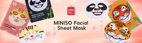 Buy MINISO Face Sheet Mask with Natural Serum, Hydrating Moisturizing ...