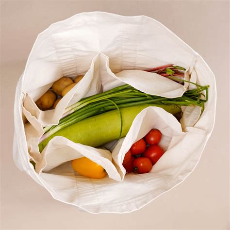 Everyday Canvas Vegetable Bag Set Of 2 Online - Premium Tote Bag | Nestasia