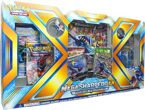 Pokemon TCG: Mega Sharpedo EX Premium Collection Box India | Ubuy