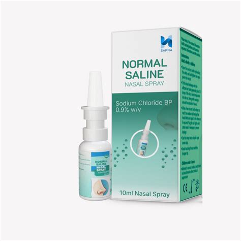 Normal Saline Nasal Spray - Sapra Healthcare