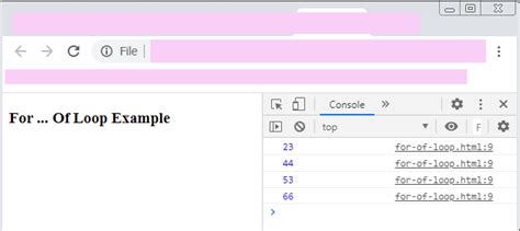 Image result for Example of for Loop in JavaScript with Output