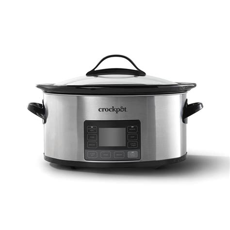 Crockpot™ 6-Qt Programmable Slow Cooker with MyTime™ Technology ...