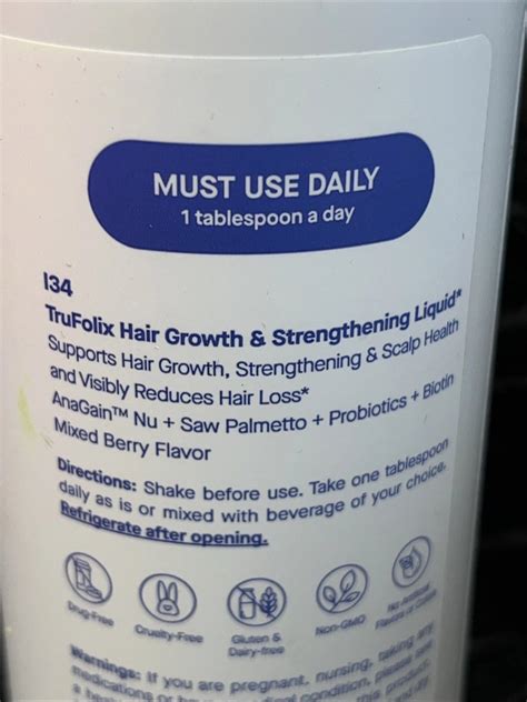Spoiled Child 134 Trufolix Hair Growth & Strengthening Liquid 13.5oz ...