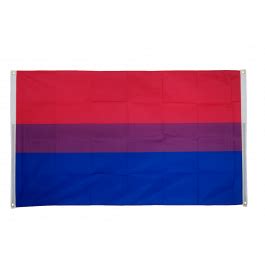 Drapeau de balcon Bi-Pride bisexuel - 90 x 150 cm