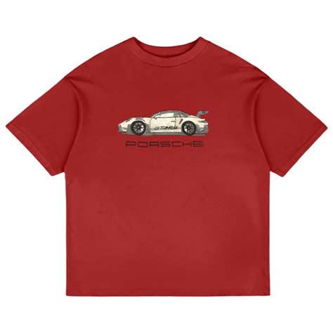Porsche GT3RS Embroidered: T-Shirt – SWAWE