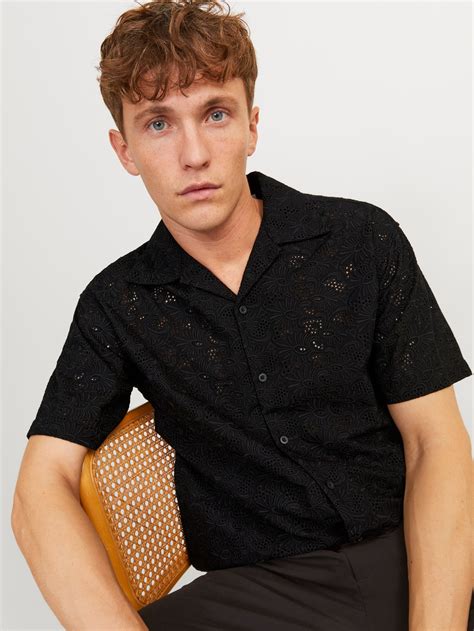 Relaxed Fit Shirt | Black | Jack & Jones®