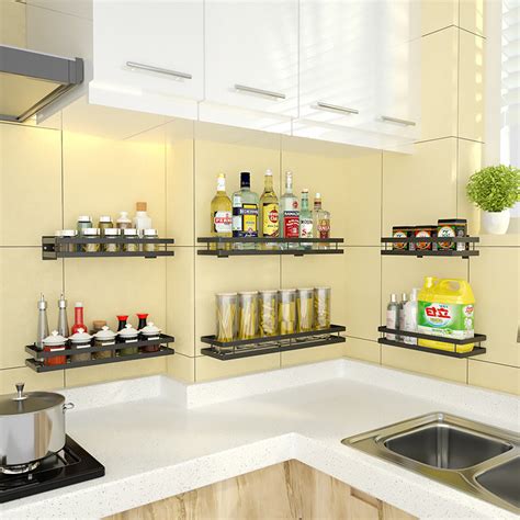 Importikaah Spice Rack: Punch-Free Wall Storage Solution