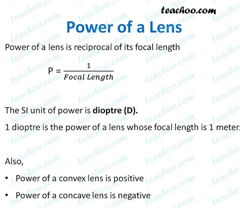 Image result for Objective Lens Power Formula
