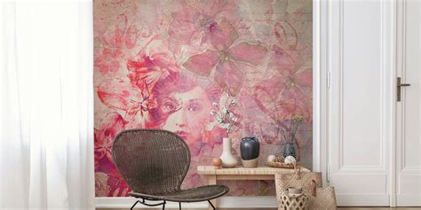 Mystic Lady with Bird Wallpaper - Buy Online | Happywall