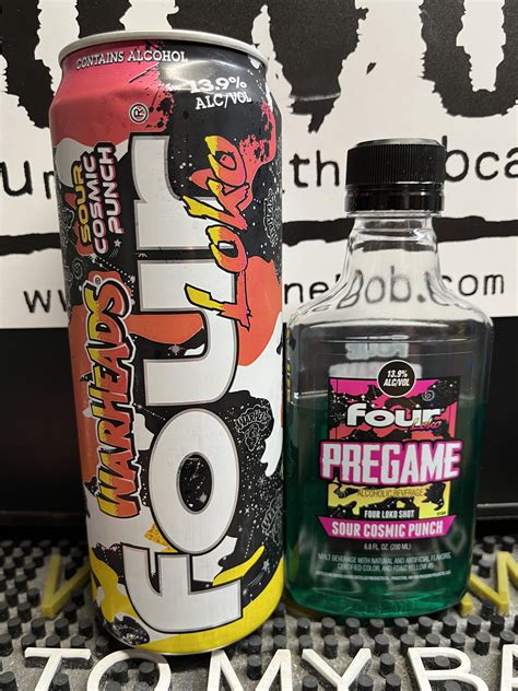 Malt Beverage Of The Week - Four Loko Pregame Sour Cosmic Punch