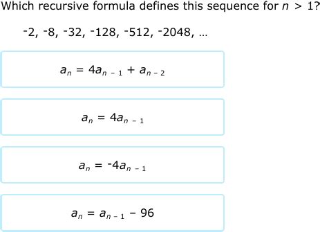 How to Use the Recursive Formula Example 的图像结果