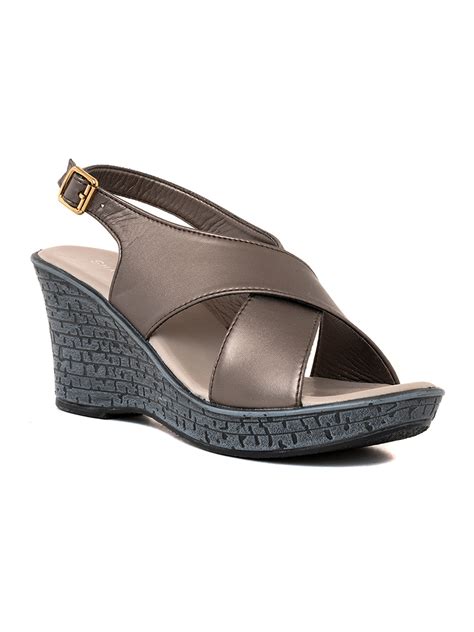 Buy Khadim Sharon High Heel Wedge Sandal for Women Online in India ...