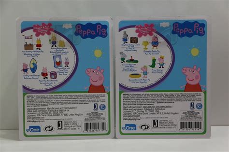 PEPPA PIG Princess Peppa & Miss Rabbit Flight Attendant Figurines ...