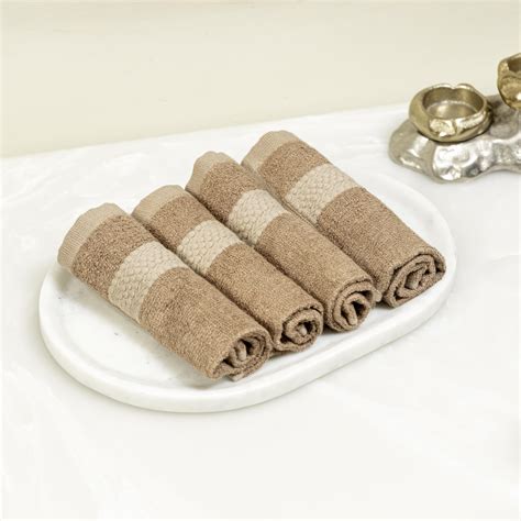 AKIKO HOME 100% Bamboo Face Towel | Quick Dry, Super Soft, Anti ...