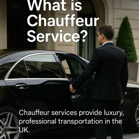 What is chauffeur service? A Clear Guide for First-Time Users