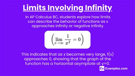 Image result for AP Calc AB Limits Approaching Infinity