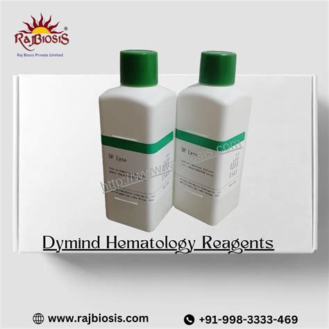 Dymind Hematology Reagents:- To be used for blood | Raj Biosis Pvt Ltd