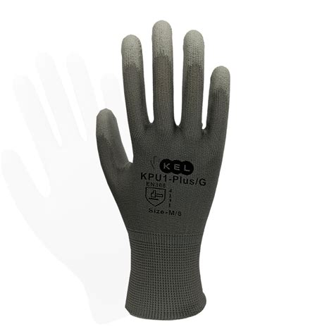 KPU1-PLUS/GREY- 13G PU Coated Gloves - GENERAL PURPOSE GLOVES - HAND ...