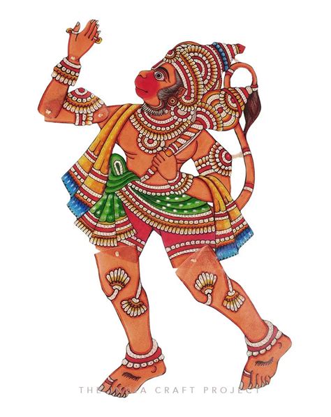 Maaruti Hand Painted Puppet – The India Craft Project (TICP)