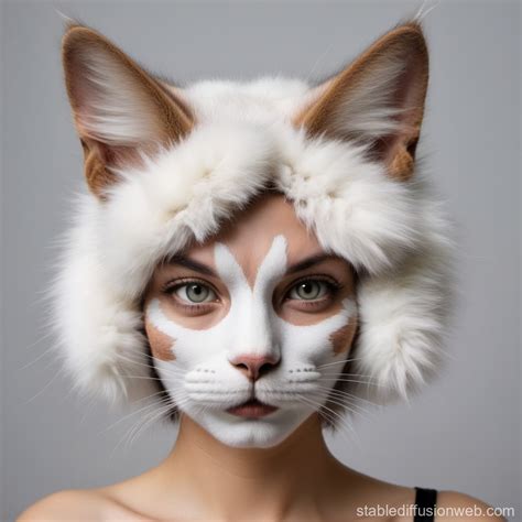 cat with human face Prompts | Stable Diffusion Online