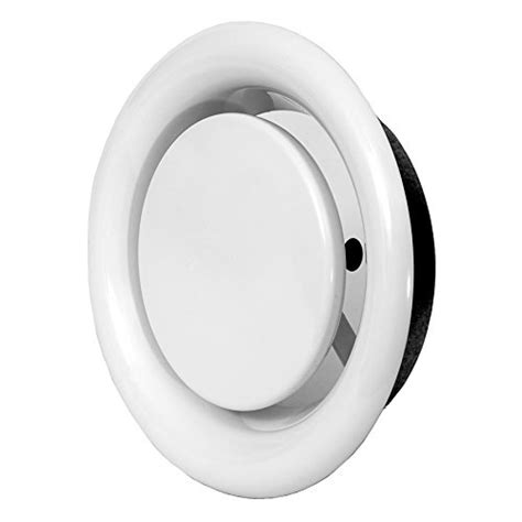 Buy 4'' Round Return Air Vent Grille - HVAC Vent Duct Register Cover ...