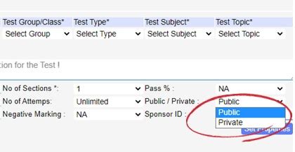 Different Question Types to Choose