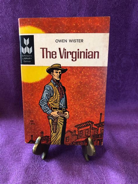 The Virginian, by Owen Wister, Vintage Paperback Book, 1966 - Etsy