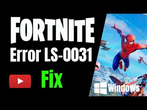 Error Code LS 0013 Fortnite Fix 的图像结果