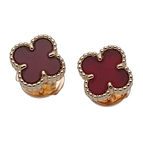Van Cleef & Arpels Pre-Owned Van Cleef & Arpels Sweet Alhambra Earrings ...