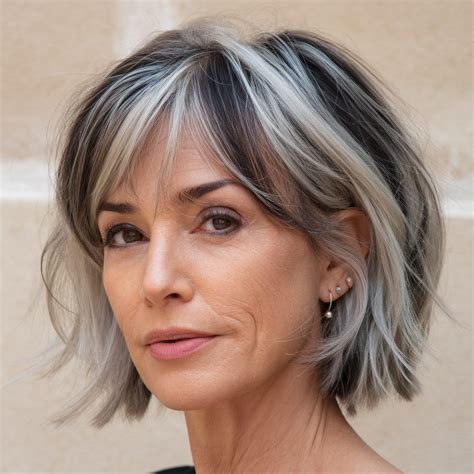 60 Stunning Short Gray Hair Lowlights Ideas for Women Over 50 in 2025 ...