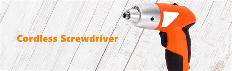 Bennort Cordless Electric Screwdriver Machine with Bits And LED Light ...