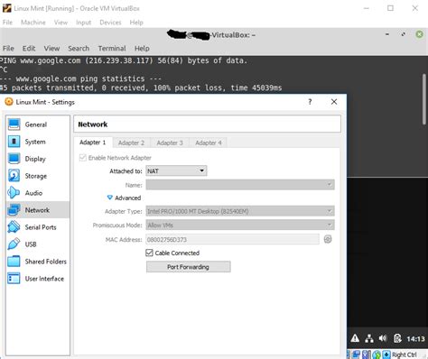 Image result for Connect to Internet Windows XP VirtualBox