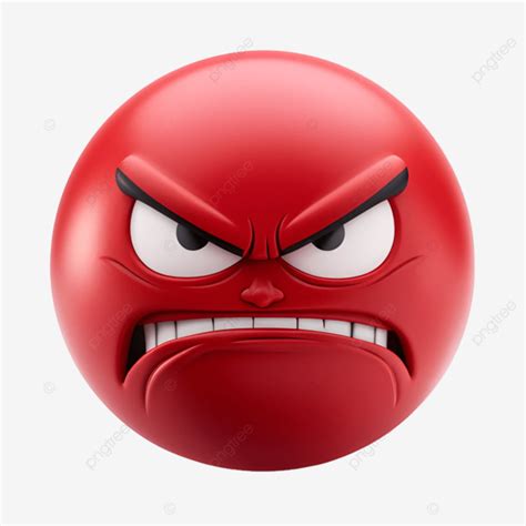 Angry Emoji Vector, Angry Emoji, Emoji Vector, Angry PNG Transparent ...